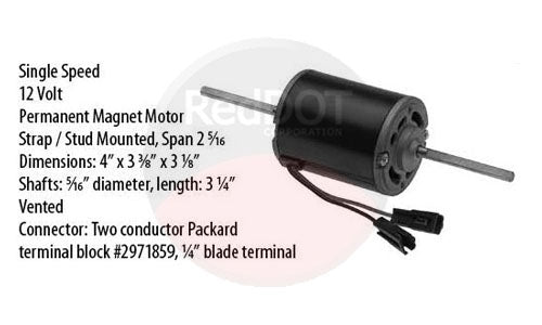 Red Dot A/C Motors and Motor Accessories