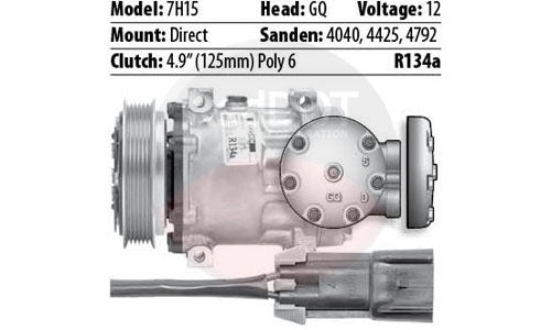 Compressor - 75R81632