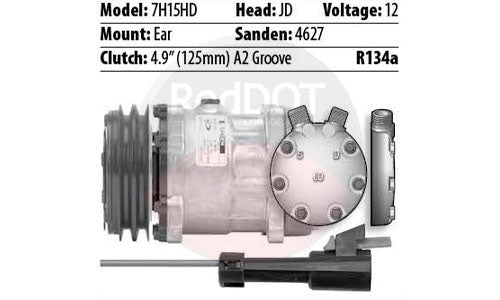 Compressor - 75R8422 — Cabcomfortdirect