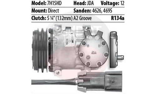 Compressor - 75R8432 — Cabcomfortdirect
