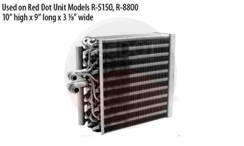 Red Dot Evaporator Assembly 76R7510