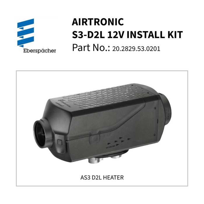 ESPAR S3-D2L 12V INSTALL KIT 20.2829.53.0201