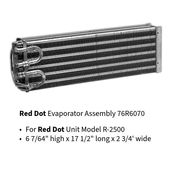 Red Dot Evaporator Assembly 76R6070