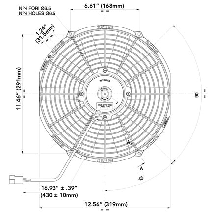 Fan/Motor Assembly - 12V Puller